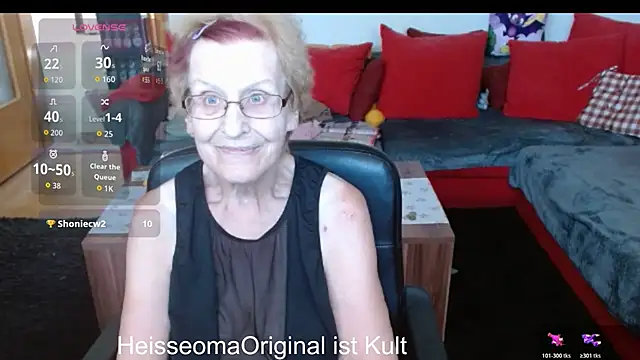 HeisseomaOriginal élő XXX-chatje