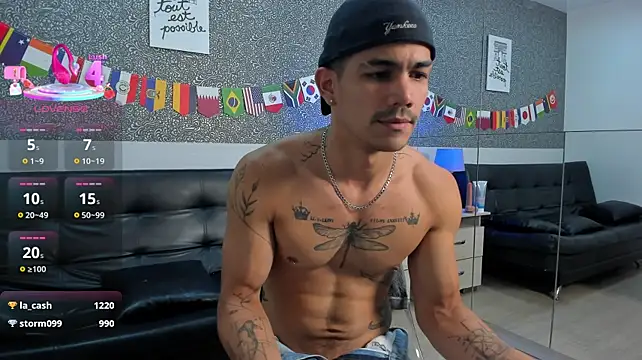 Chat +18 de Jared_Cole ao vivo