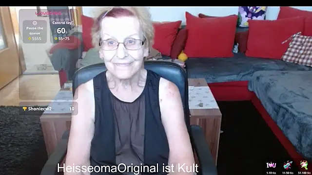 Show de HeisseomaOriginal na webcam