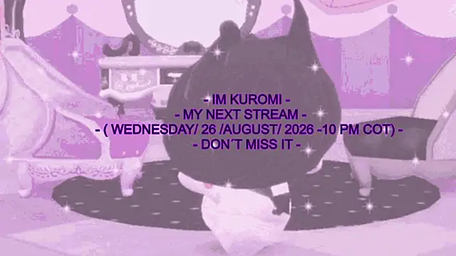 Show de Kuromii_ na webcam