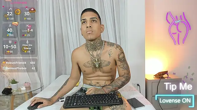 Chatroom XXX en direct de Smith-Andy