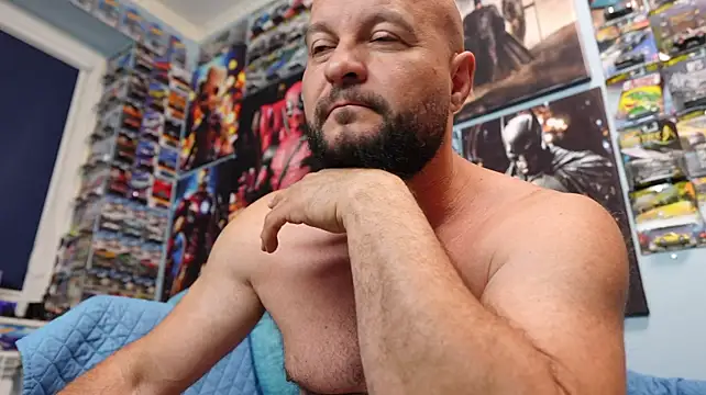 Muscle_Bear Show in webcam