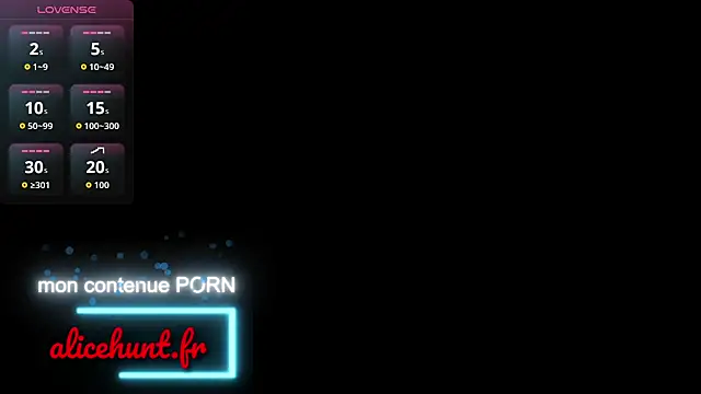 Show webcam de alice_hunter