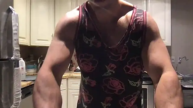 BigGuyMusclen Webbikameraesitys