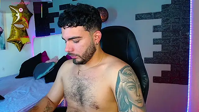 Show de adamhairy na webcam