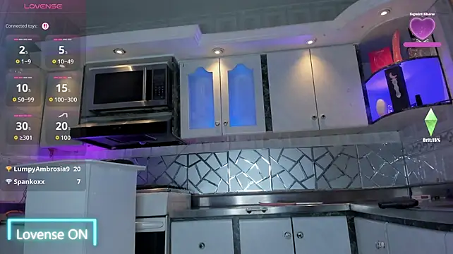 Show modela CrisOzzz na web-kameri
