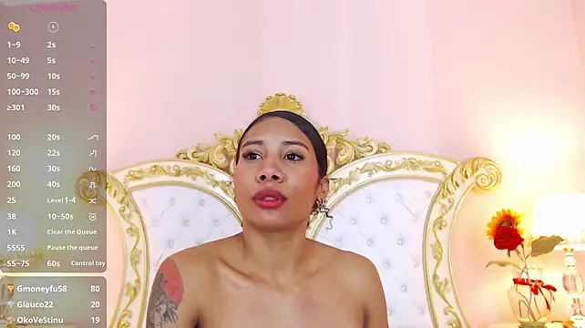 Show modela CarlaMercer na web-kameri