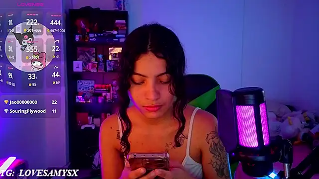 Chat +18 de Lovelyamyy ao vivo
