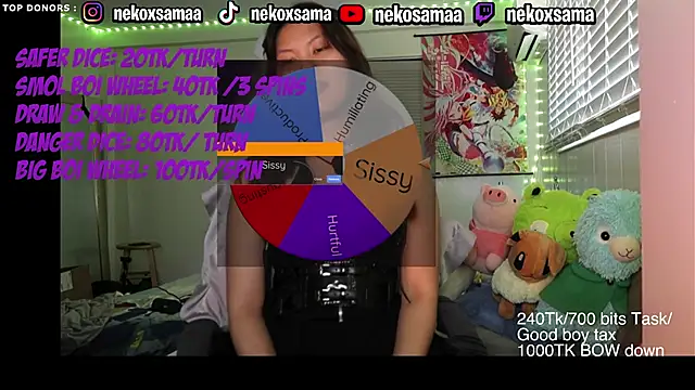 NekoxSama 现场XXX聊天