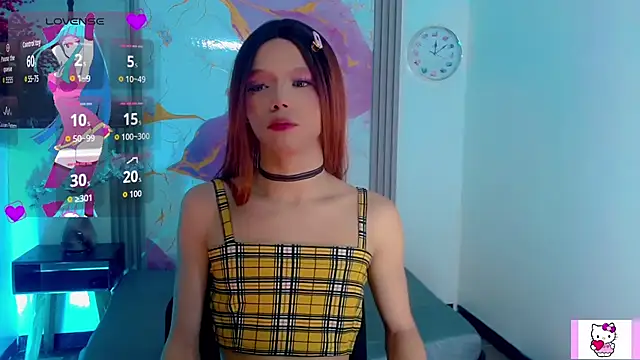 Show de Ambar_luci_x na webcam