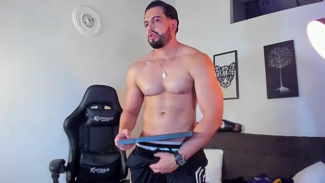 Show de Justin_kingX7 na webcam