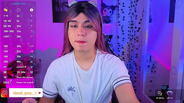 derek_greyy__ Adlı Modelin Web Kamerası Şovu