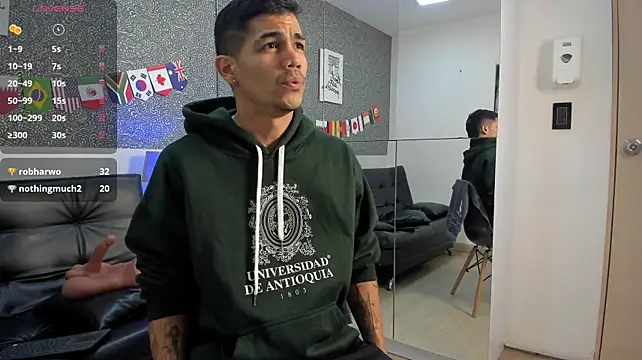 Chat +18 de Jared_Cole ao vivo