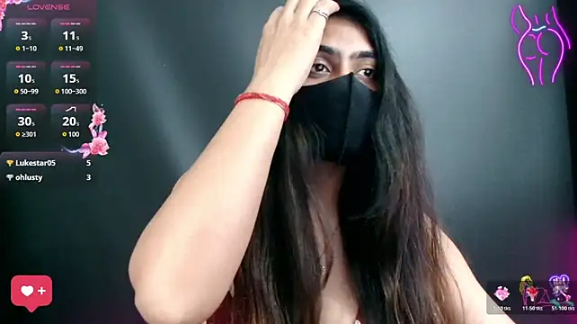 Show Webcam de DesiZoya