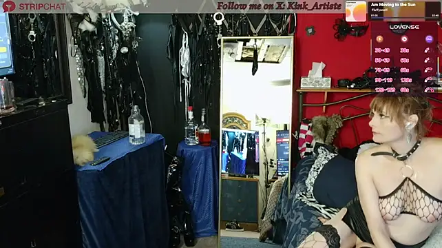 Chat XXX en directo de KinkArtist