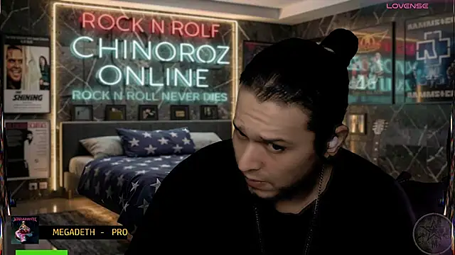 chino_roz 网络视讯表演