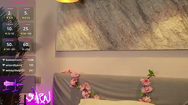 Chat +18 de MilkMeSoftly ao vivo