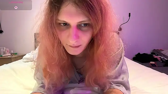 Show de AlicePinkhead na webcam
