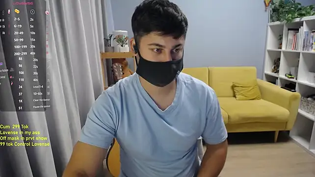 Chat XXX ao vivo de Tomguys