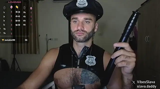 DaddySlava élő XXX-chatje