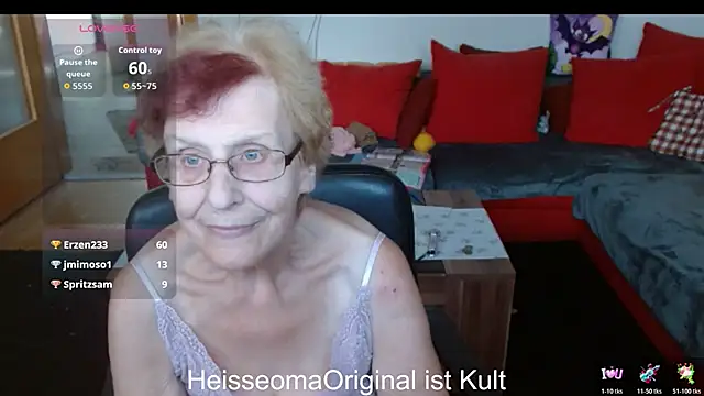 Chatroom XXX en direct de HeisseomaOriginal
