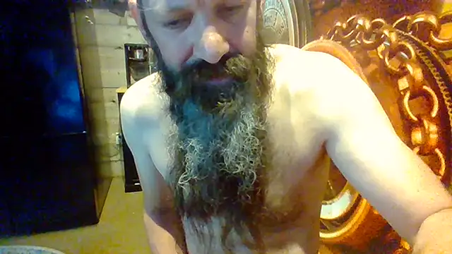 sit-on-my-beardn Webbikameraesitys