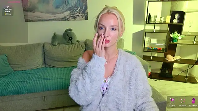 XXX chat uživo modela AleksaBlonde