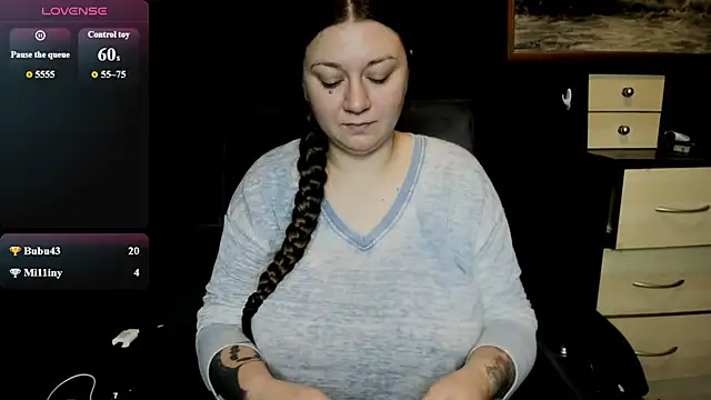 Chat +18 de AlisaBacker ao vivo
