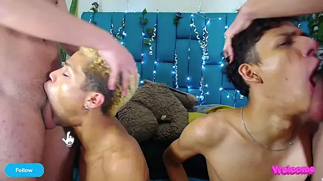 Dirty3someGuys élő XXX-chatje
