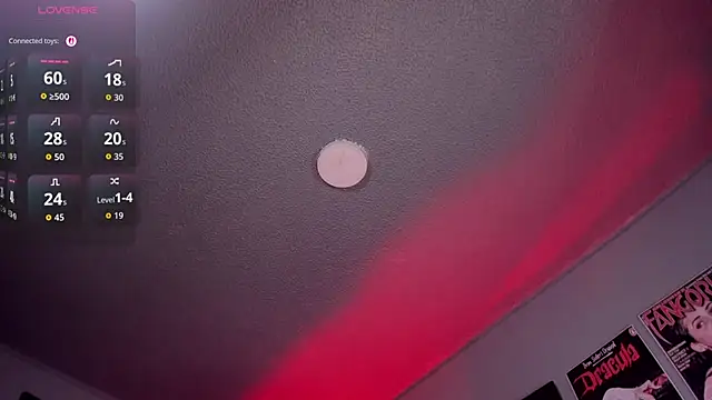 Draculairis Show in webcam