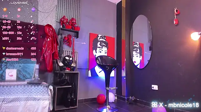Chat +18 de MissNicoleSds ao vivo
