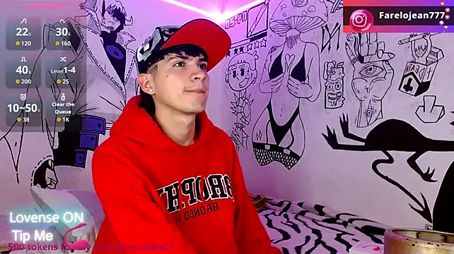 Show modela jeanfarelo na web-kameri