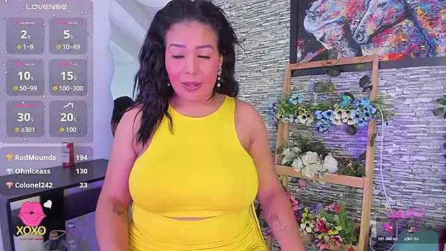 XXX chat uživo modela Giinger_gap