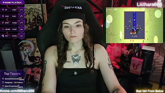 Chat XXX en directo de Lilithara666