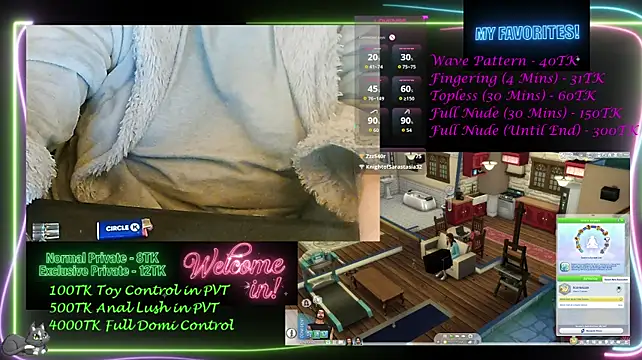 XXX chat uživo modela Sarastasia417