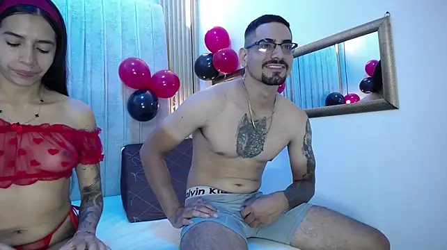 CarolinaySebas élő XXX-chatje