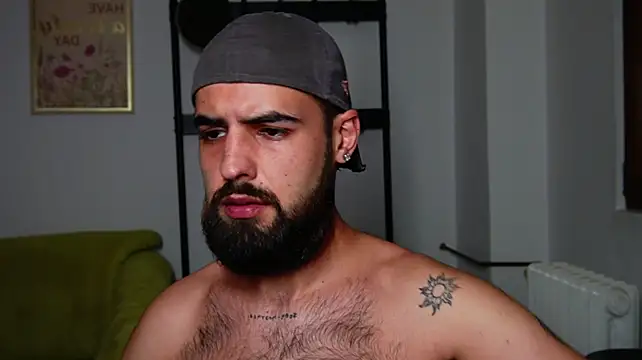 Show de HairyRobxxx na webcam