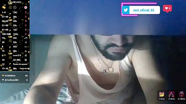 Javi_92 élő XXX-chatje