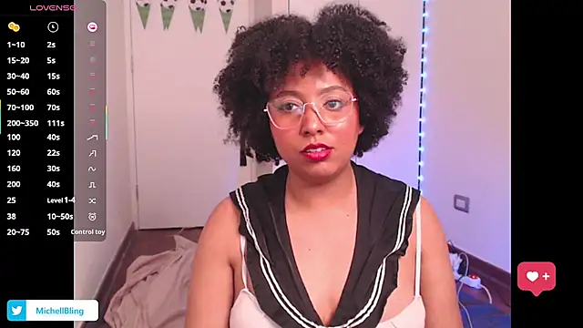 Chat XXX en directo de michell_bling1