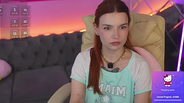 RedShinee Adlı Modelin Canlı XXX Sohbeti