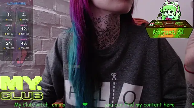 Chat XXX ao vivo de Witch_Emma