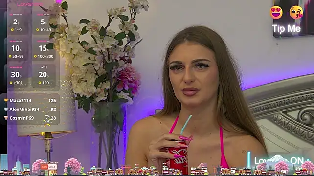 Chatroom XXX en direct de AdissonLane