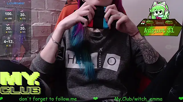 Chat +18 de Witch_Emma ao vivo