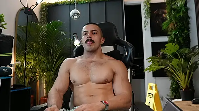 Show modela DanteSantoss na web-kameri