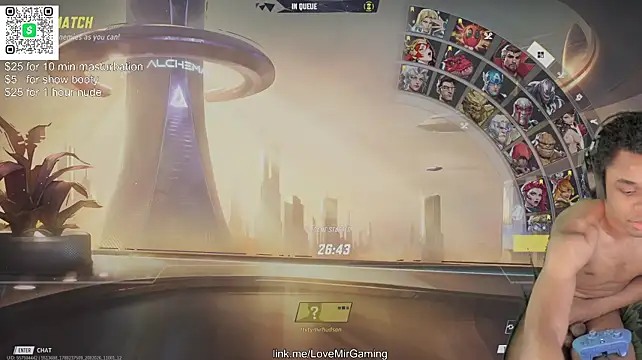 lovemirgaming Show in webcam