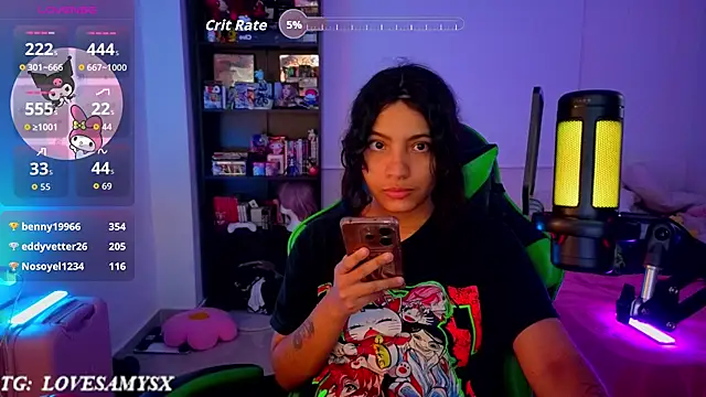 Lovelyamyy – Live XXX-chat