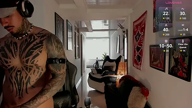 TigerStripes1_ Show in webcam