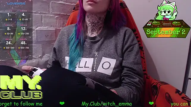 Chat XXX en directo de Witch_Emma