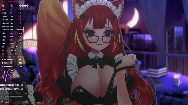 LewdFoxy_VT Pertunjukan Webcam