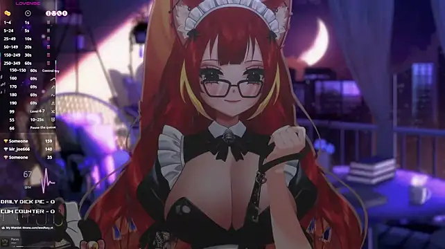 LewdFoxy_VT 现场XXX聊天